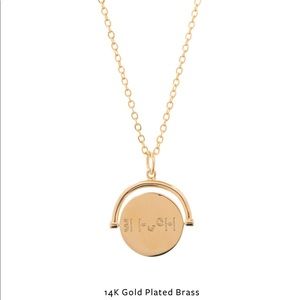 Lulu Dk ‘Blessed’ Love Code Necklace